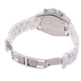 CHANEL シャネルJ12 クロノ 
 メンズ 白セラミック/ダイヤ 腕時計
 H1008 
 中古