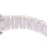 CHANEL シャネルJ12 クロノ 
 メンズ 白セラミック/ダイヤ 腕時計
 H1008 
 中古