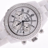 CHANEL シャネルJ12 クロノ 
 メンズ 白セラミック/ダイヤ 腕時計
 H1008 
 中古