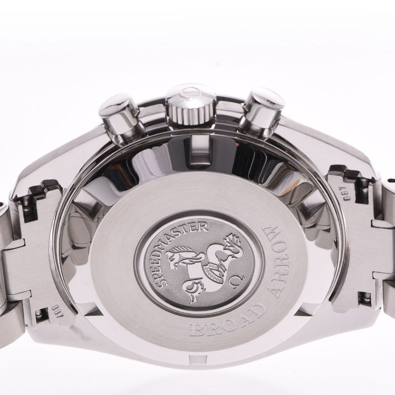 OMEGA オメガ スピードマスター ブロードアロー 3551.20 メンズ SS 腕時計 自動巻き アイボリー系文字盤 Aランク 中古 銀蔵