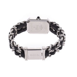 CHANEL シャネル プルミエール サイズM レディース SS/革 腕時計 クオーツ 黒文字盤 Aランク 中古 銀蔵