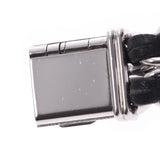CHANEL シャネル プルミエール サイズM レディース SS/革 腕時計 クオーツ 黒文字盤 Aランク 中古 銀蔵
