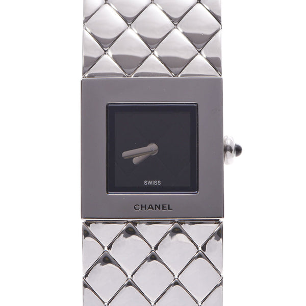 CHANEL Chanel matelasse Lady's SS watch    Used