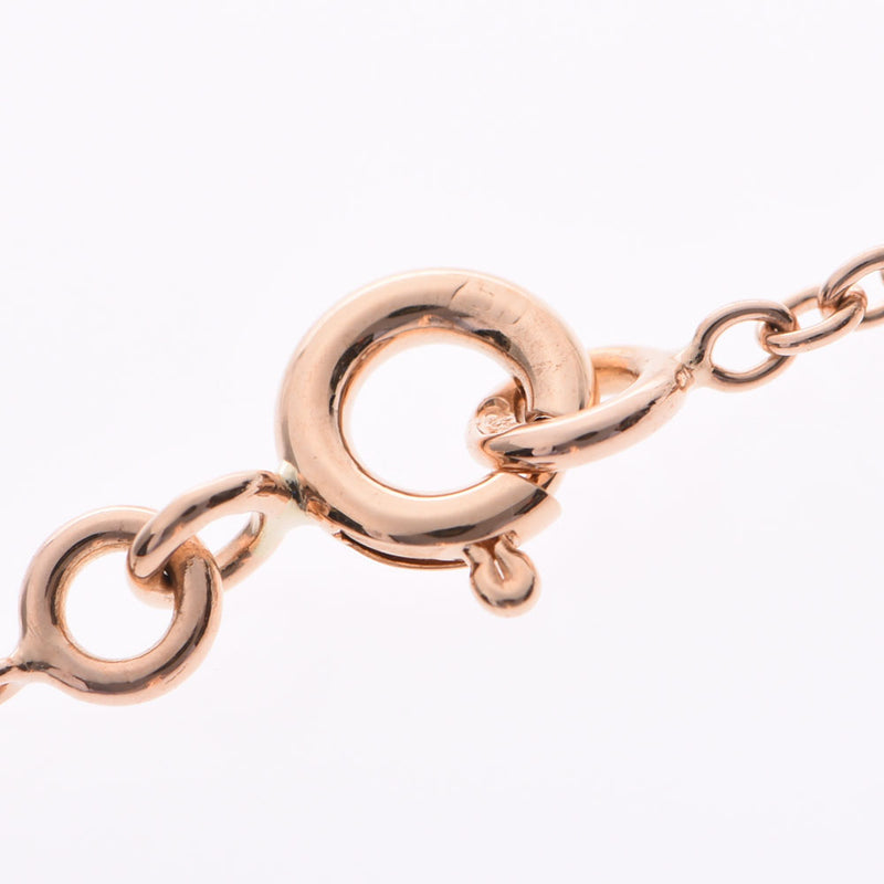 Hermes Birkin Necklace Womens K18 Pink Gold Diamond Necklace