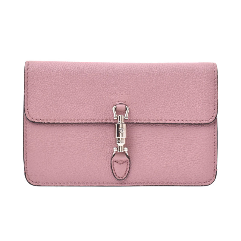 Gucci Jackie Clutch Bag Mini Pink Ladies Calf Clutch Bag 364434