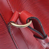 Louis Vuitton Petit Noe 14127 Red Ladies Epi Leather Shoulder Bag M44107 LOUIS VUITTON Used