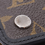 路易威登portofoyle紧凑14145棕色银色硬件中性会标帆布三折钱包M60167路易威登二手