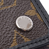路易威登portofoyle紧凑14145棕色银色硬件中性会标帆布三折钱包M60167路易威登二手