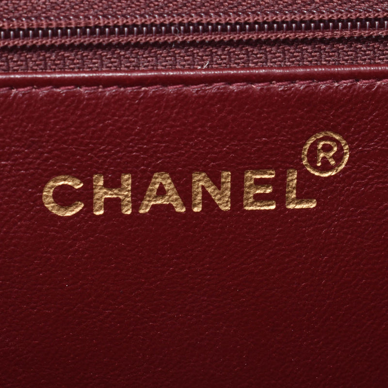 Chanel Chain Shoulder Bag Push Lock 14143 Black Gold Hardware Ladies Lambskin Shoulder Bag CHANEL Used