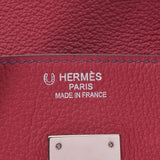 HERMES Hermes Birkin 35 Ruby Iris □N engraved (around 2010) Ladies Togo Handbag A Rank Used Ginzo