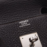 HERMES Hermes Birkin 30 Dark Brown Silver Hardware □N Engraved (around 2010) Ladies Taurillon Clemence Handbag B Rank Used Ginzo