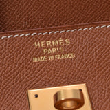 HERMES Hermes Berkin 40 Berkin 40金金金金运动Z印记(大约1996年)Unisex Kushbel手袋B Rank使用银器