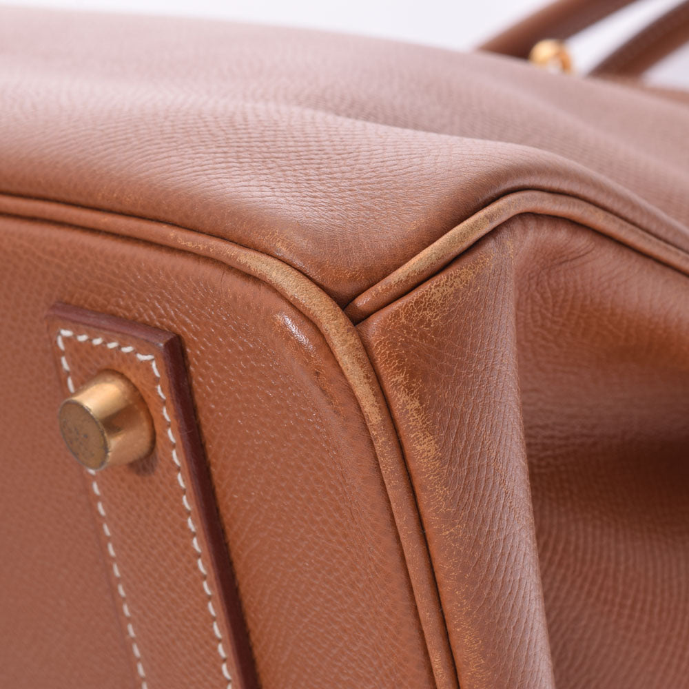 HERMES エルメス バーキン 30 □L刻印 タバックキャメル