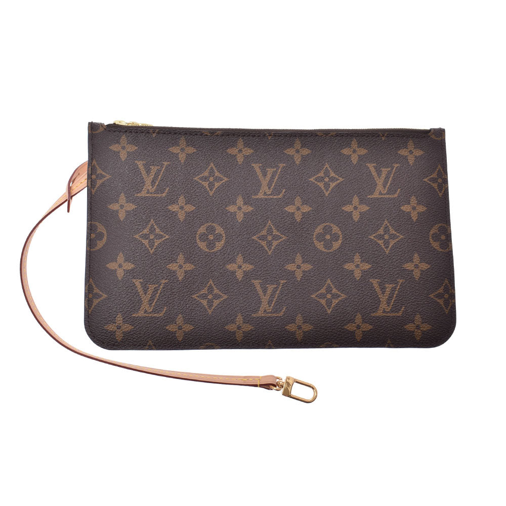 Louis Vuitton Neverfull MM 14145 Brown Unisex Tote Bag M40156