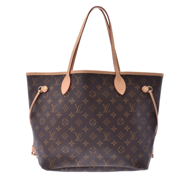 LOUIS VUITTON Louis Vuitton Neverfull MM 14145 Brown Unisex Tote Bag M40156 Used