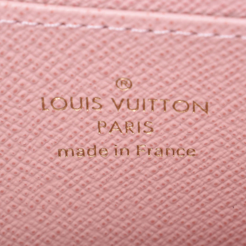 Louis Vuitton Zippy Coin Purse 14137 Rose Ballerine Ladies Damier Canvas Coin Case N60213 LOUIS VUITTON Used