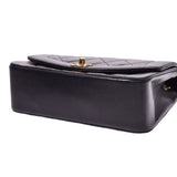 CHANEL Chanel Diana 14143 Black Gold Hardware Ladies Lambskin Shoulder Bag Used