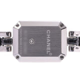 CHANEL Premiere Bezel Diamond H2163 Ladies SS/Black Ceramic Watch Quartz Black Dial A Rank Used Ginzo