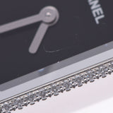 CHANEL Premiere Bezel Diamond H2163 Ladies SS/Black Ceramic Watch Quartz Black Dial A Rank Used Ginzo