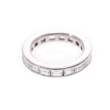 Keinow Ring Ladies Pt950 Platinum Diamond 2.681 Ring/Ring No. 7 Used