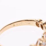 Christian Dior クリスチャンディオール ハートダイヤリング 8.5号 レディース K18YG リング・指輪 Aランク 中古 銀蔵
