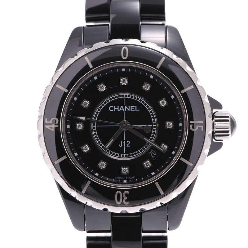 シャネルJ12 33mm 12Pダイヤ ボーイズ 腕時計 H1625 CHANEL 中古 – 銀蔵オンライン
