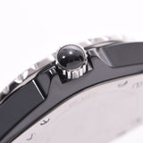 CHANEL シャネル J12 33mm 12Pダイヤ H1625 ボーイズ 黒セラミック/ダイヤ 腕時計 クオーツ 黒文字盤 Aランク 中古 銀蔵