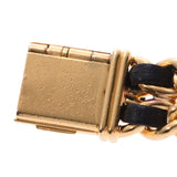 CHANEL Chanel Premier Size M H0001 Ladies GP/Leather Watch Quartz Black Dial B Rank Used Ginzo