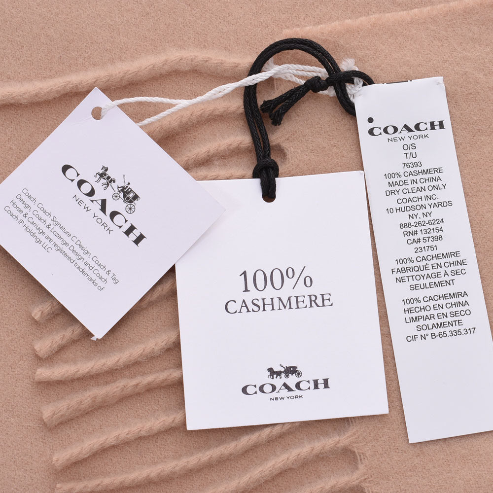 新品☆コーチ☆マフラー ギフトBOX付き COACH（コーチ） マフラー 新作 新品 カシミヤブレンド シグネチャー
