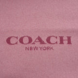 教练教练粉红色女装羊毛95%羊绒5%消声器F56209