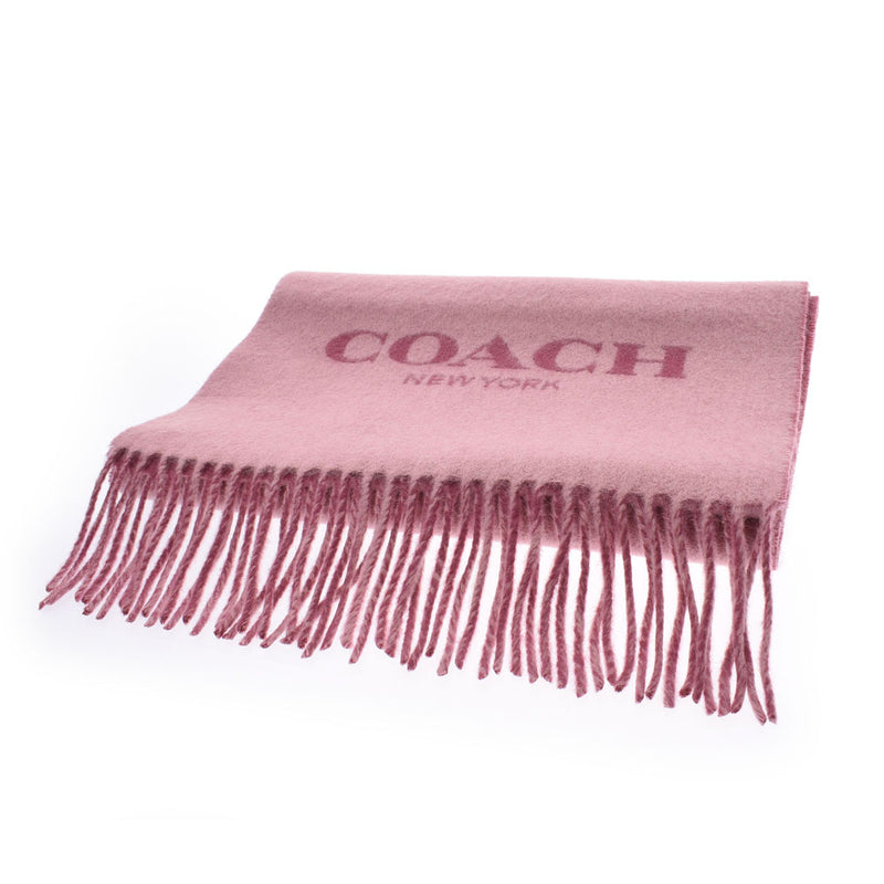 Coach Pink Ladies Wool 95% Cashmere