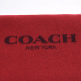 教练教练红色中性女士95％羊毛5％羊绒围巾F56209