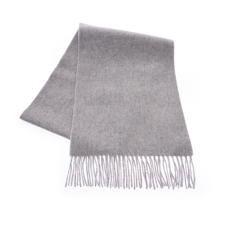 95% of 5% of COACH coach gray unisex wool cashmere muffler F56209