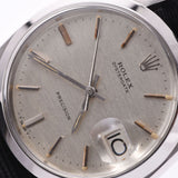 ROLEX Rolex Oyster Date Precision Antique 6694 Boys SS/Nylon Watch Hand-wound Silver Dial B Rank Used Ginzo