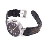 LOUIS VUITTON Louis Vuitton Tunbourg Q1111 Men's SS/Leather Watch Quartz Brown Dial A Rank Used Ginzo
