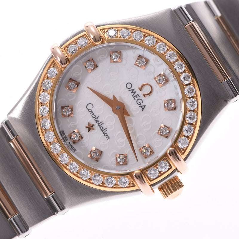 Omega Omega Constellation 12p diamond bezel Diamond Ladies YG / SS / Diamond Watch