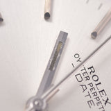 ROLEX ロレックス オイスターパーペチュアル デイト 巻きブレス アンティーク 1500 ボーイズ SS 腕時計 自動巻き シルバー文字盤 ABランク 中古 銀蔵
