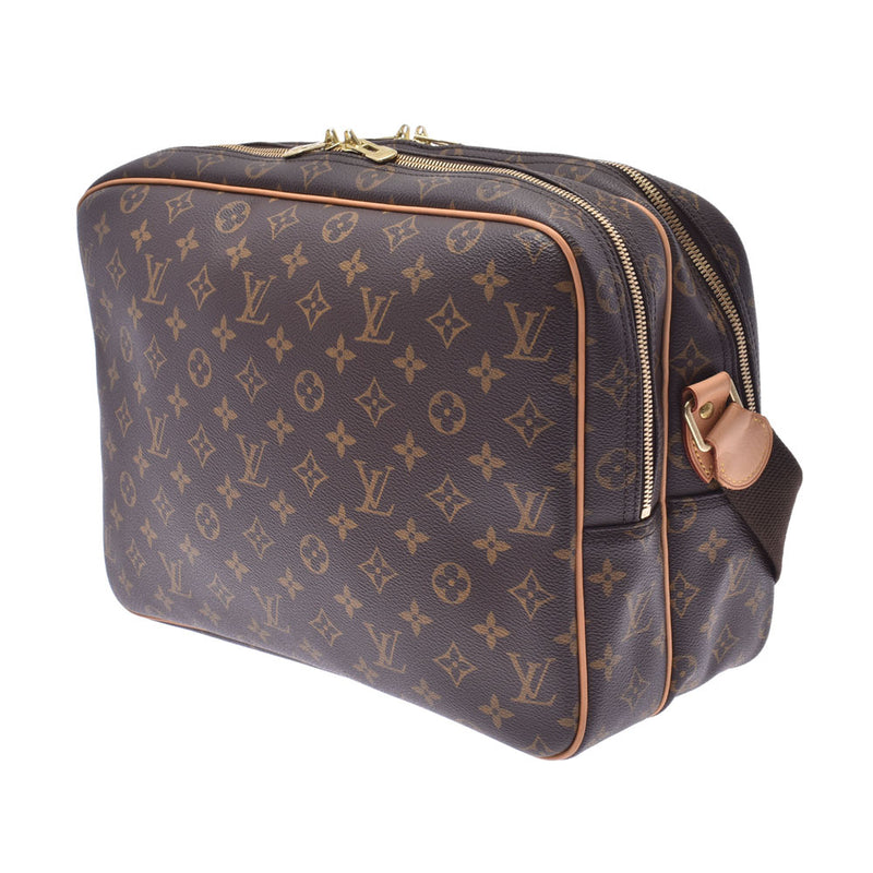 LOUIS VUITTON Louis Vuitton Reporter GM 14145 Brown Unisex Monogram Canvas Shoulder Bag M45252 Used