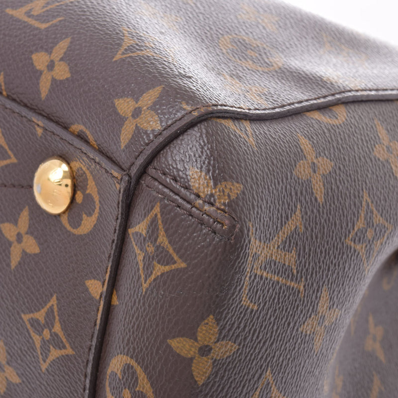 LOUIS VUITTON Louis Vuitton Monogram Montaigne MM 2WAY Bag Brown M41056 Ladies Monogram Canvas Handbag B Rank Used Ginzo