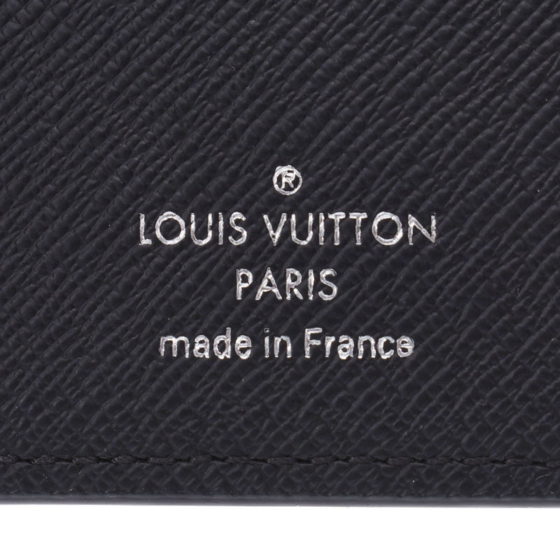 LOUIS VUITTON路易威登（Louis Vuitton）涂鸦Portofeuil Braza黑色男士Damier涂鸦帆布钱包N62665二手