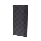 LOUIS VUITTON Louis Vuiton, Port-for-iyu, the Black Menzie, Damione Graphics, Canvas, Canvas, purse, N62665 Used.