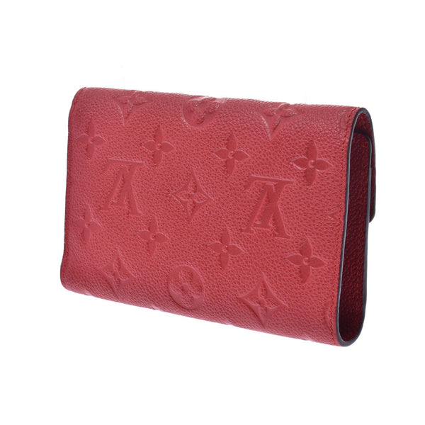 LOUIS VUITTON Louis Vuitton Anplant Portofeuil Curiuse Compact Threes Women's Leather Tri-fold Wallet M60735 Used