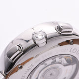 路易威登路易威登不倒翁计时码表帆船赛LV杯Q1021男式SS/皮革手表自动绕组棕色表盘AB排名二手银