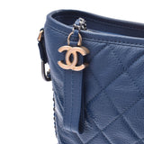 CHANEL Chanel Gabriel do Chanel    Blue Lady's calf enamel shoulder bag    Used