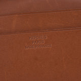 Hermes punching gold / oz embroidery card case