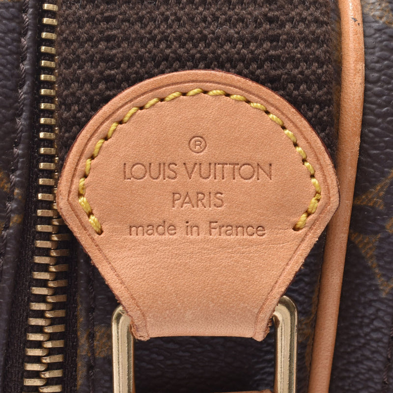 LOUIS VUITTON Louis Vuitton reporter S 14145 brown gold metal fittings unisex monogram canvas shoulder bag M45254 used