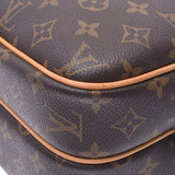 LOUIS VUITTON Louis Vuitton reporter S 14145 brown gold metal fittings unisex monogram canvas shoulder bag M45254 used