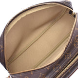 LOUIS VUITTON Louis Vuitton reporter S 14145 brown gold metal fittings unisex monogram canvas shoulder bag M45254 used