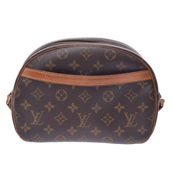 14145 LOUIS VUITTON Louis Vuitton blower brown Lady's monogram canvas shoulder bag M51221 is used