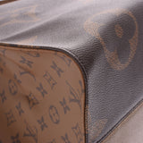 LOUIS VUITTON Louis Vuitton Giant Monogram On The Go GM Reverse Brown Unisex 2WAY Bag M44576